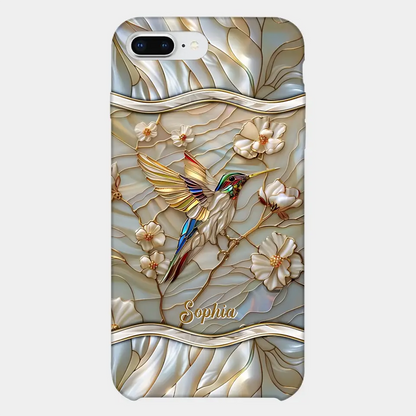Hummingbird Cell Phone Case Personalized With Your Favorite Animal