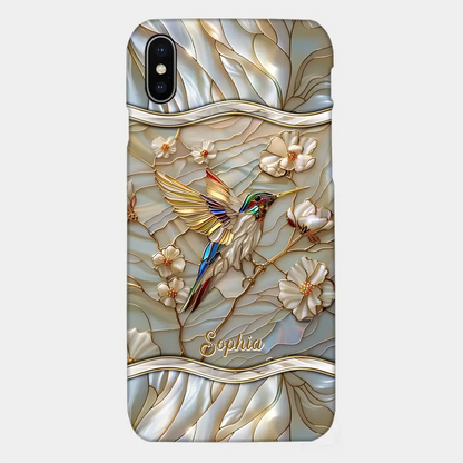 Hummingbird Cell Phone Case Personalized With Your Favorite Animal
