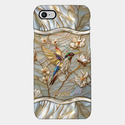 Hummingbird Cell Phone Case Personalized With Your Favorite Animal