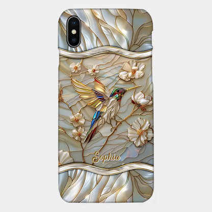 Hummingbird Cell Phone Case Personalized With Your Favorite Animal
