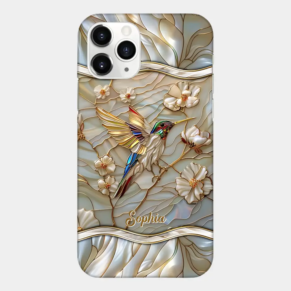 Hummingbird Cell Phone Case Personalized With Your Favorite Animal