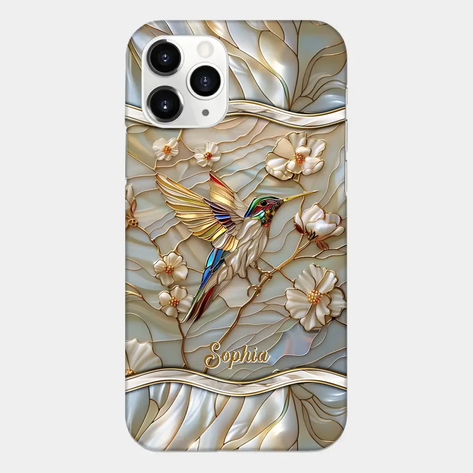Hummingbird Cell Phone Case Personalized With Your Favorite Animal