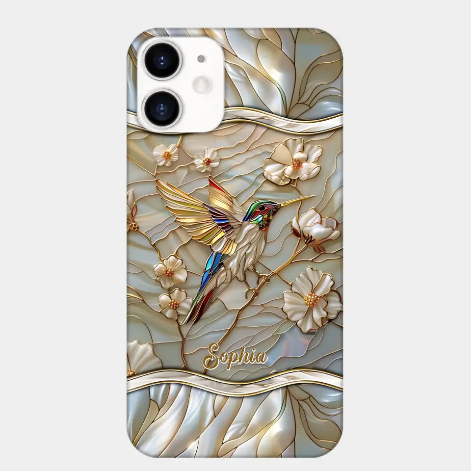 Hummingbird Cell Phone Case Personalized With Your Favorite Animal