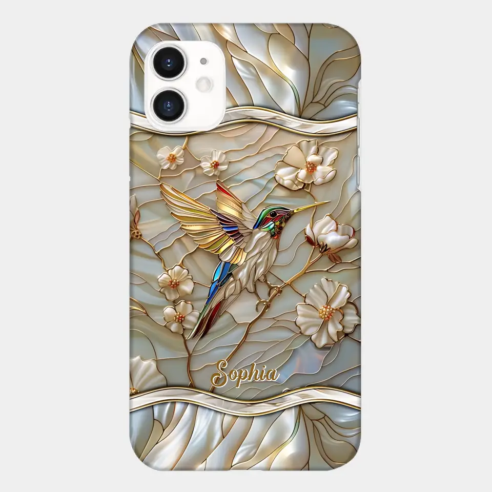 Hummingbird Cell Phone Case Personalized With Your Favorite Animal