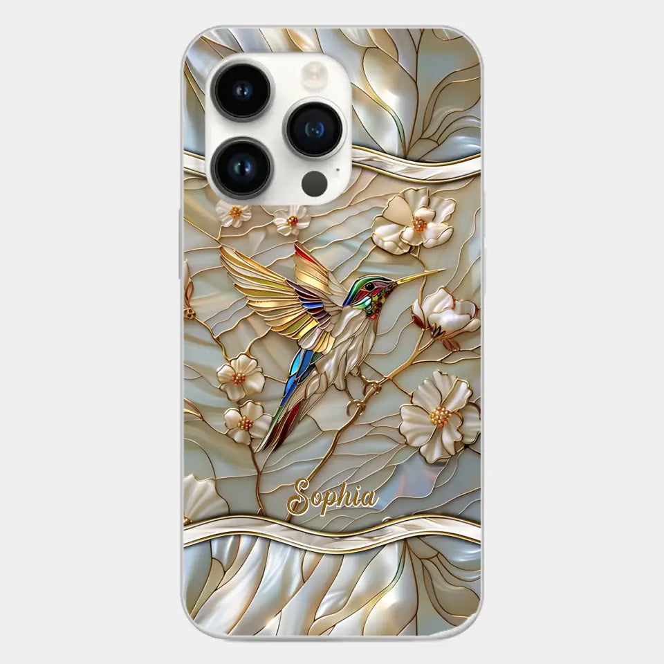 Hummingbird Cell Phone Case Personalized With Your Favorite Animal