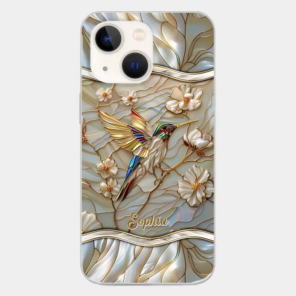 Hummingbird Cell Phone Case Personalized With Your Favorite Animal