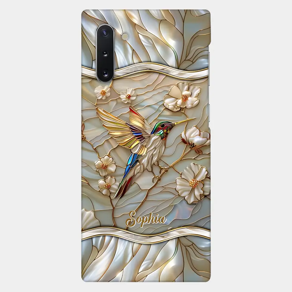 Hummingbird Cell Phone Case Personalized With Your Favorite Animal