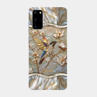 Hummingbird Cell Phone Case Personalized With Your Favorite Animal
