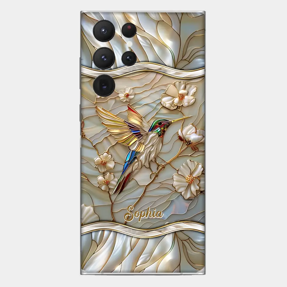 Hummingbird Cell Phone Case Personalized With Your Favorite Animal