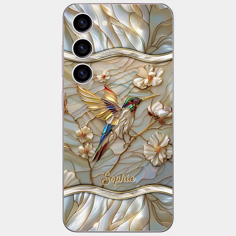 Hummingbird Cell Phone Case Personalized With Your Favorite Animal