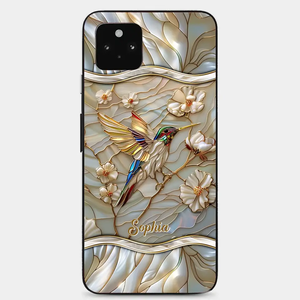 Hummingbird Cell Phone Case Personalized With Your Favorite Animal