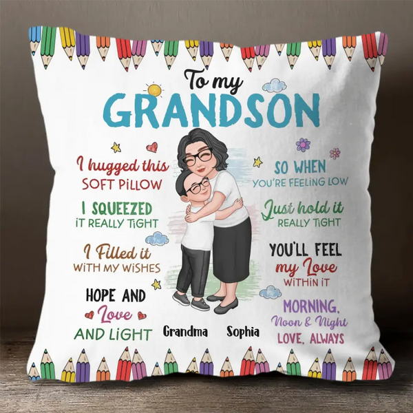 Hugging Kid Gift For Grandchildren