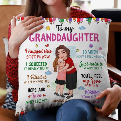 Hugging Kid Gift For Grandchildren