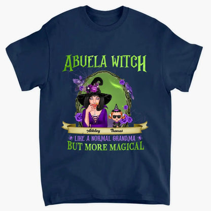 Green And Purple Halloween Grandma And Kids Personalized Halloween Decor Clothes