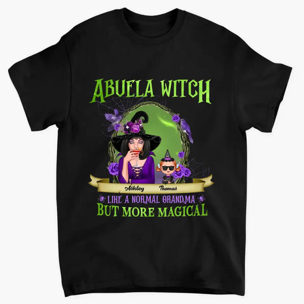 Green And Purple Halloween Grandma And Kids Personalized Halloween Decor Clothes