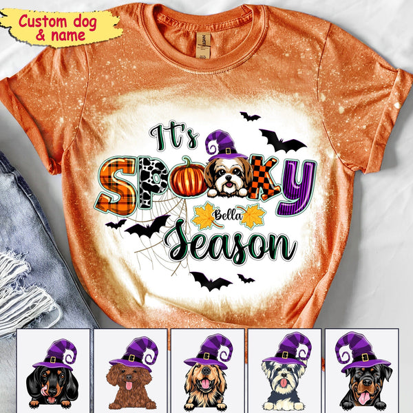 It's Spooky Season Halloween Dogs Personalized 3D T-Shirt PM13JUL23CT1