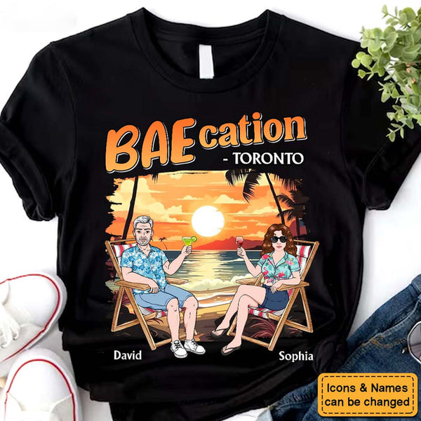 Personalized For Husband Wife Baecation Shirt - Hoodie - Sweatshirt