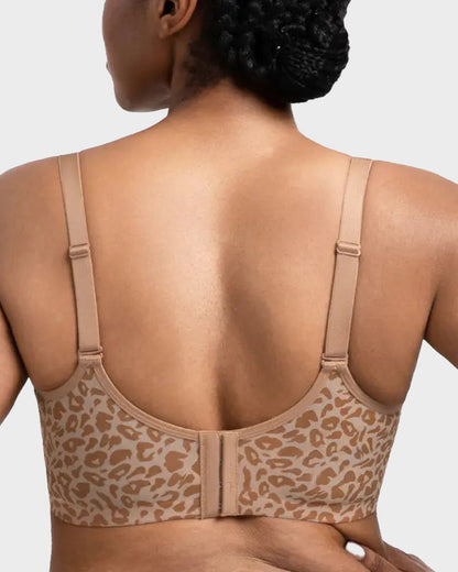 Sexy Sheer Zebra Mesh Underwire Bra