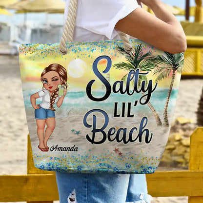 Retired See You At The Beach - Personalized Beach Bag