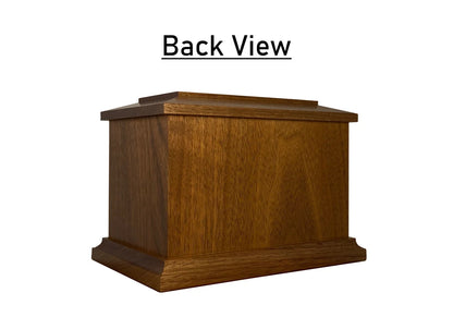 Pet Urn | Dog Urns for Ashes | Urn for Dog Ashes | Custom Wood Pet Urn