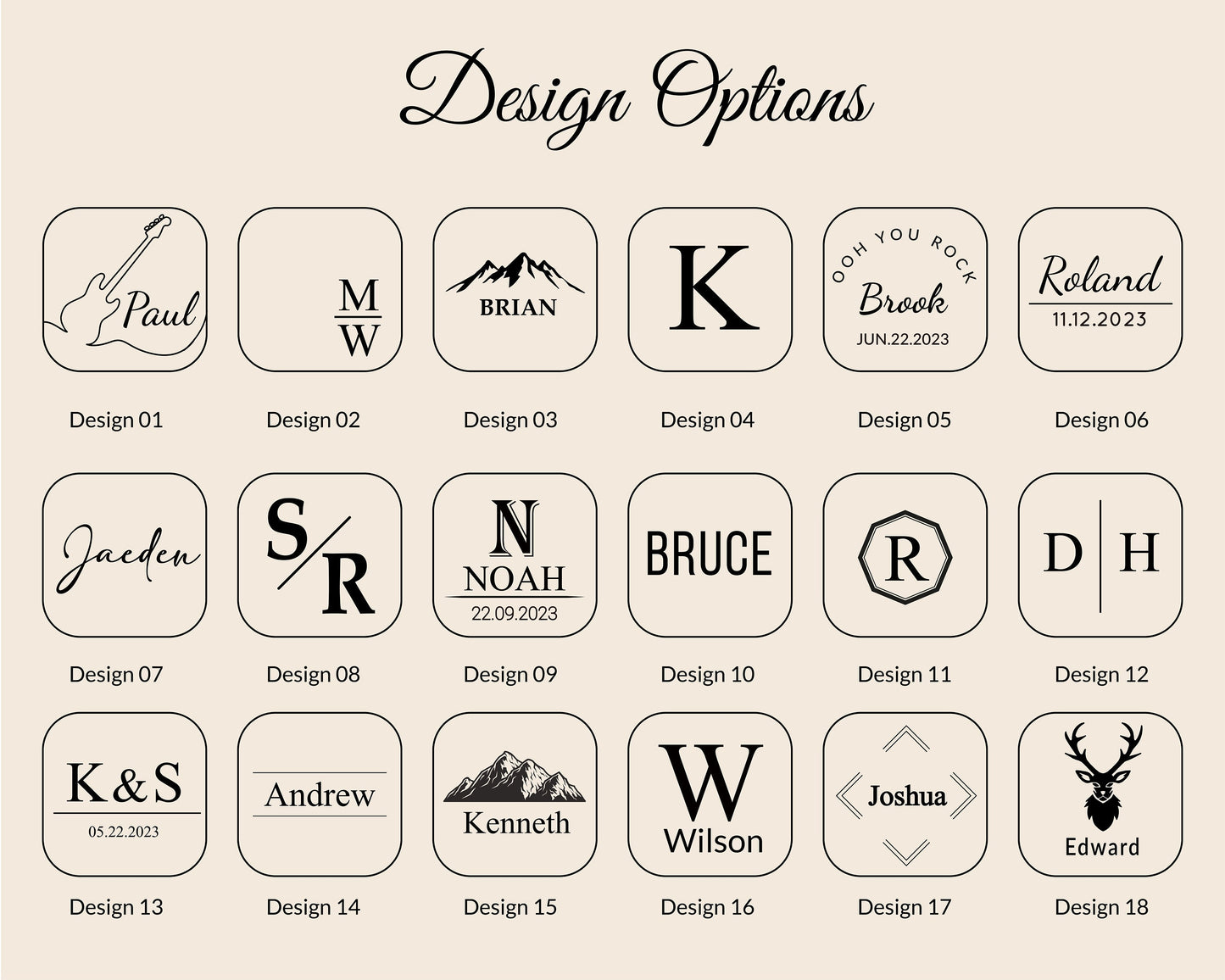 Personalized Wooden Guitar Picks Box,Gift for Guitarist Musician