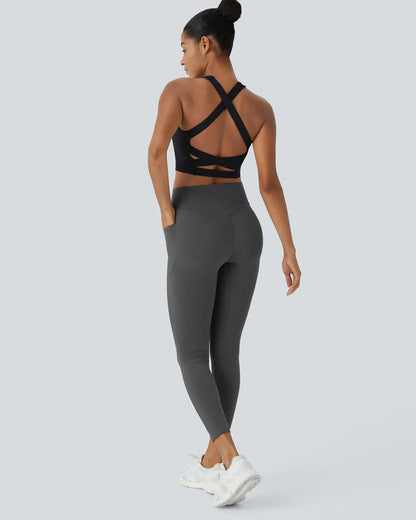 High Waisted Tummy Control Shaping Training Leggings