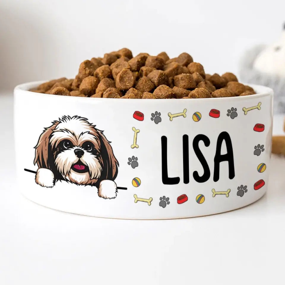 Personalisierte Hundenäpfe, lustiges Design, Geschenk für Hundeliebhaber