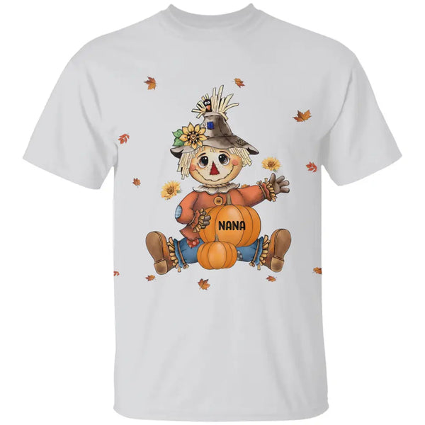 Autumn Pumpkin Grandma-Mom Personalized Clothing