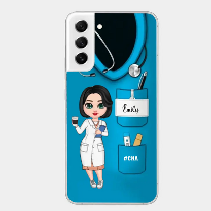 Nurse Life Pretty Doll Nurse Personalized Phone Case
