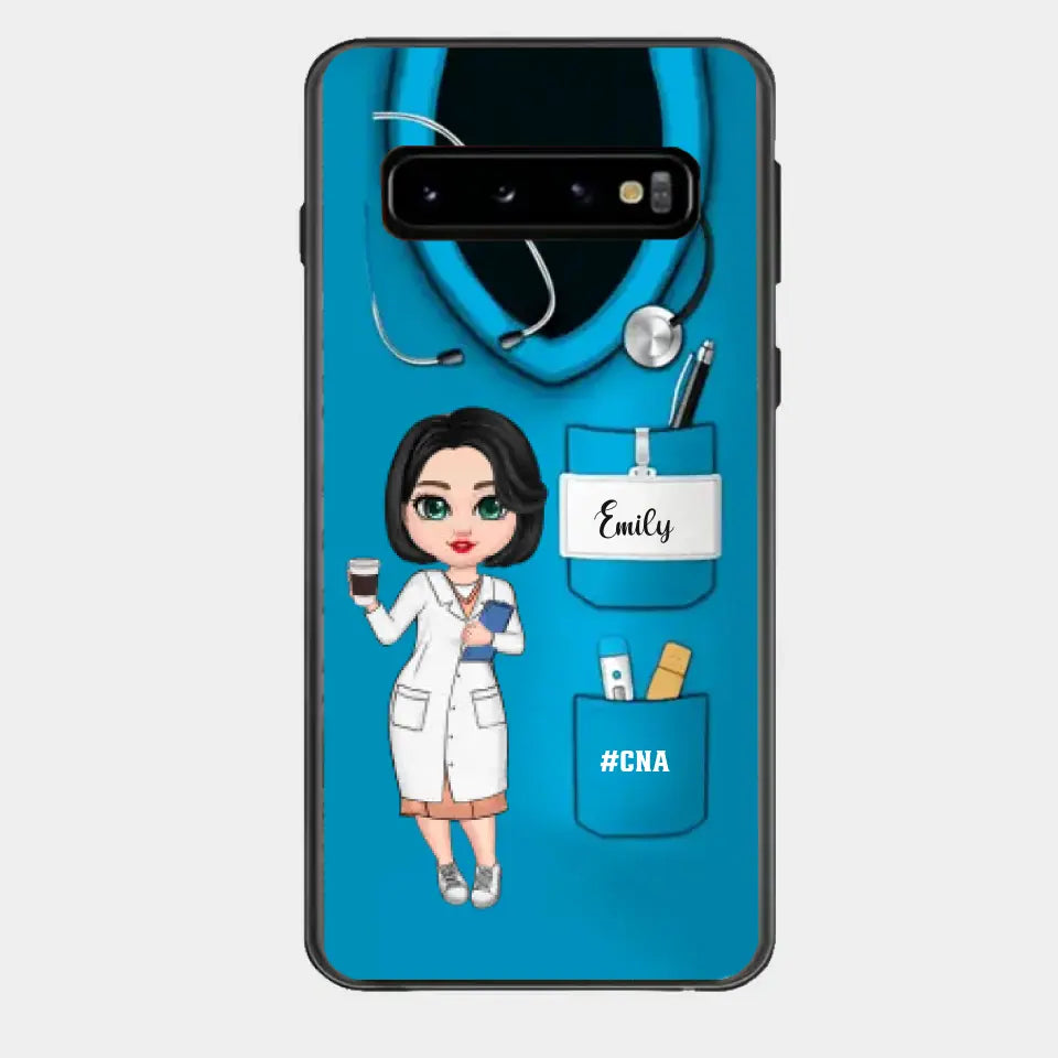 Nurse Life Pretty Doll Nurse Personalized Phone Case