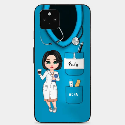 Nurse Life Pretty Doll Nurse Personalized Phone Case