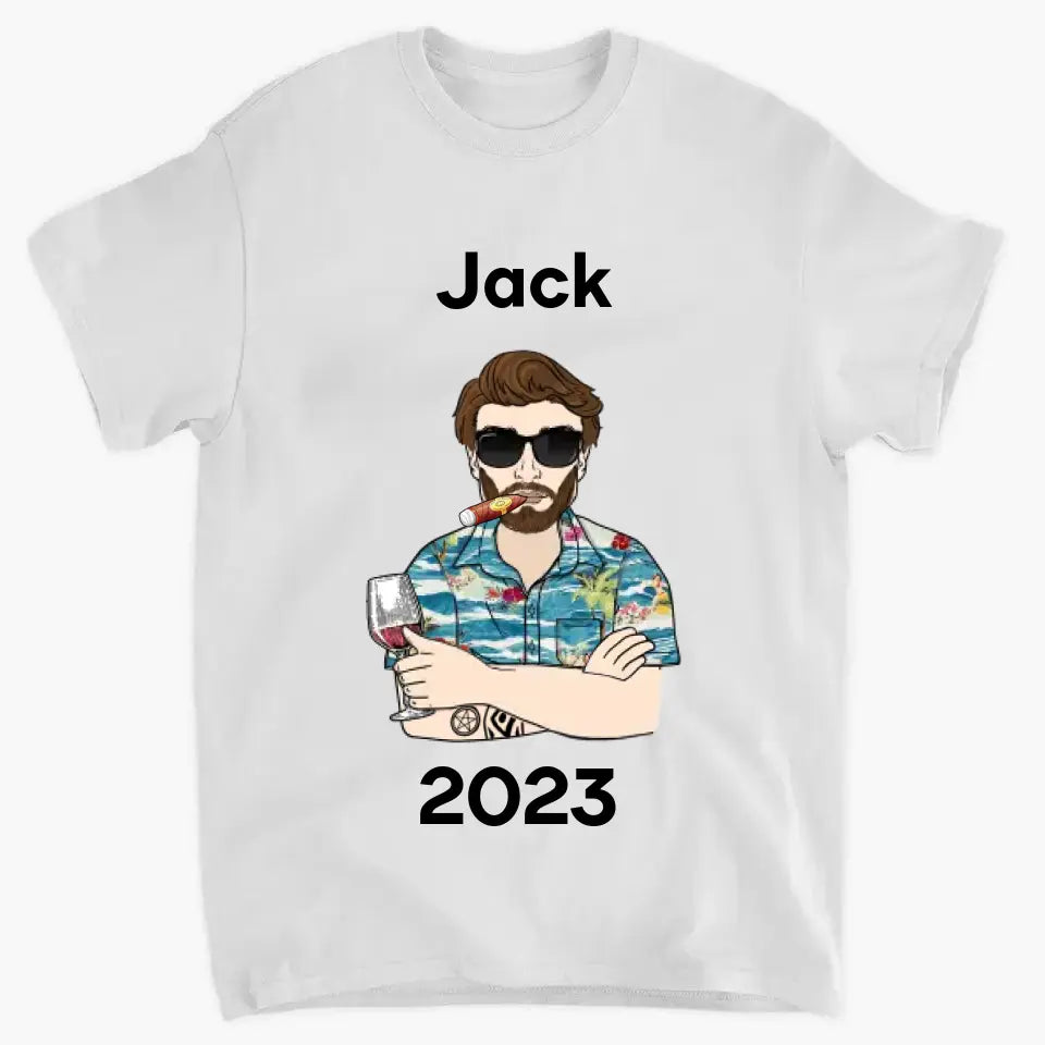 Personalized The Legend Has Retired, Not My Problem Any More, T-shirt For Grandpa