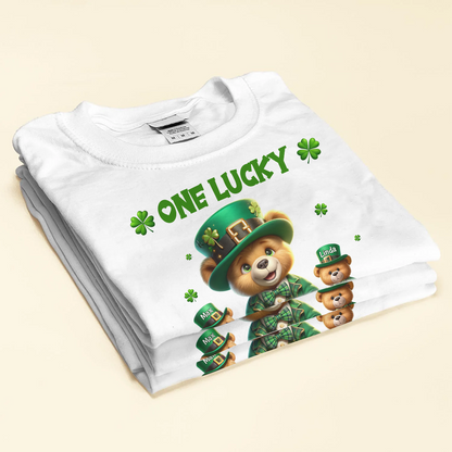Saint Patrick Day - Personalized Bear Grandma T-shirt